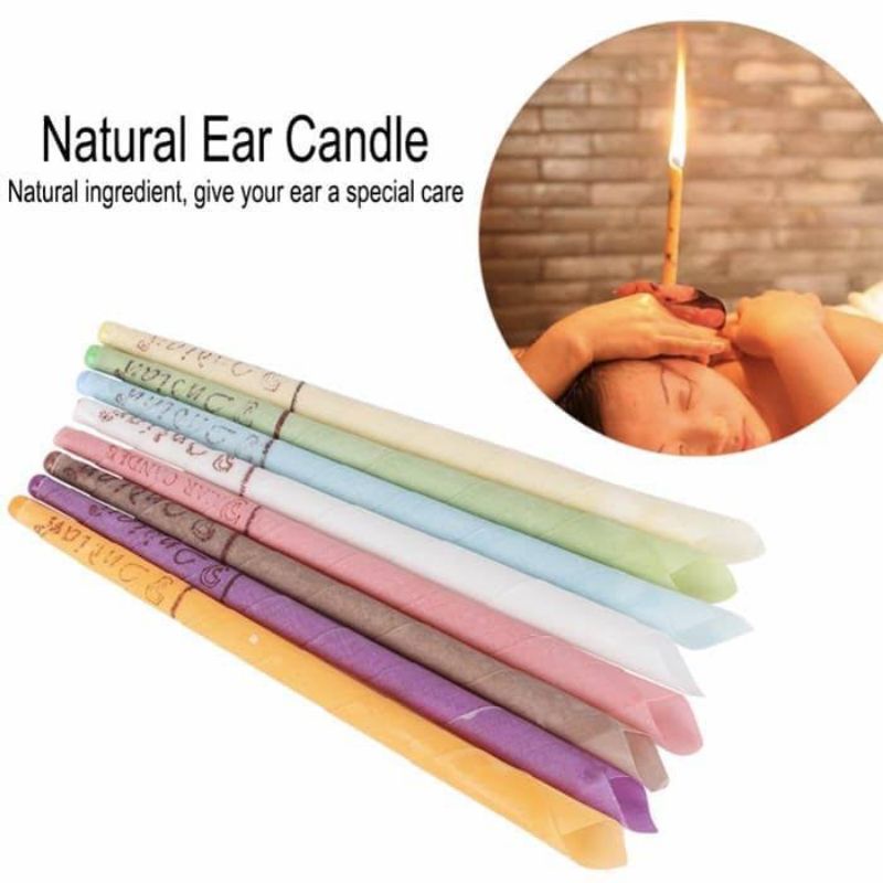 10 PCS (5 pasang) EAR CANDLE AROMATERAPI LILIN TELINGA ORIGINAL INDIAN TEROMPET MURAH