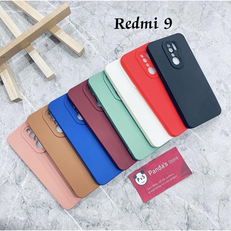 Softcase Pro Camera Redmi 9 Candy Case Full Color 3D Silikon TPU