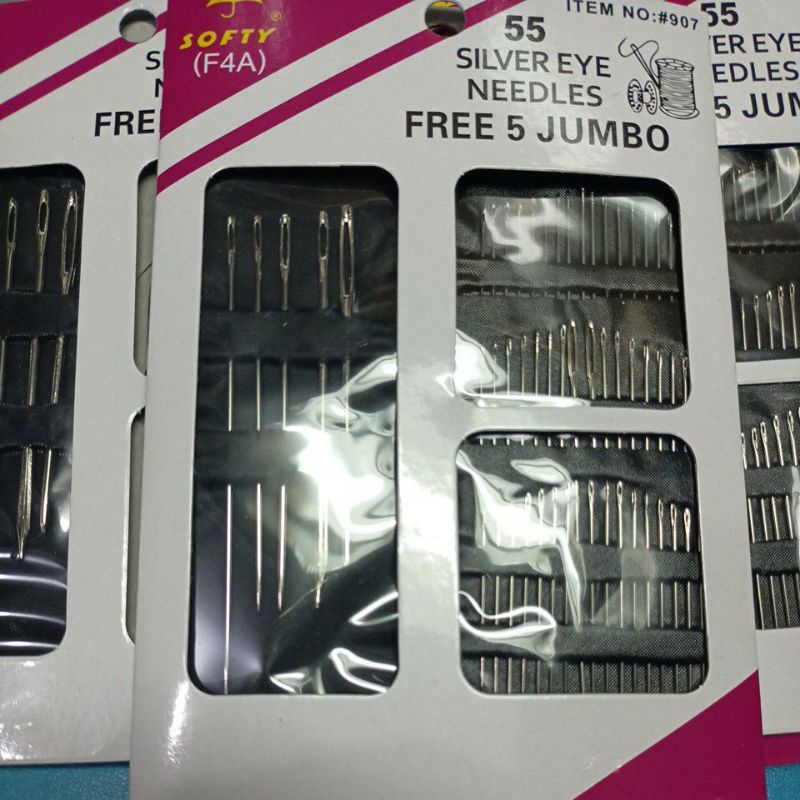 JARUM KERAJINAN 1 SET 55 PCS STAINLESS STEEL