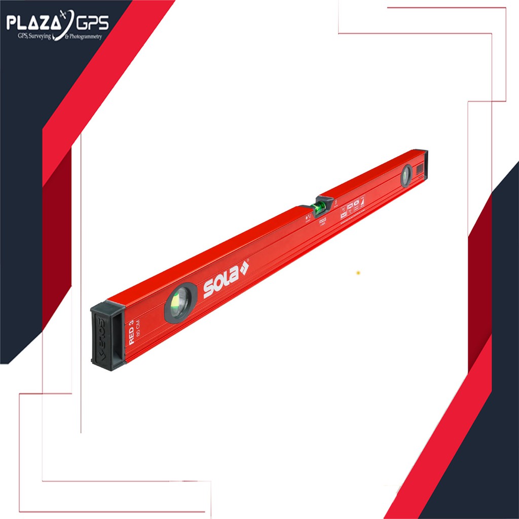 

SOLA Red 3 Box Profile 60cm Spirit Levels RED3060