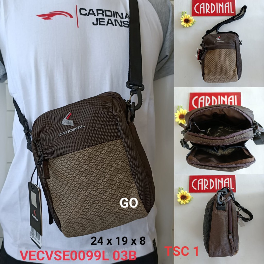 gof TS CARDINAL Tas Slempang Cowok/ Shoulder Bag Tas Cowok Keren