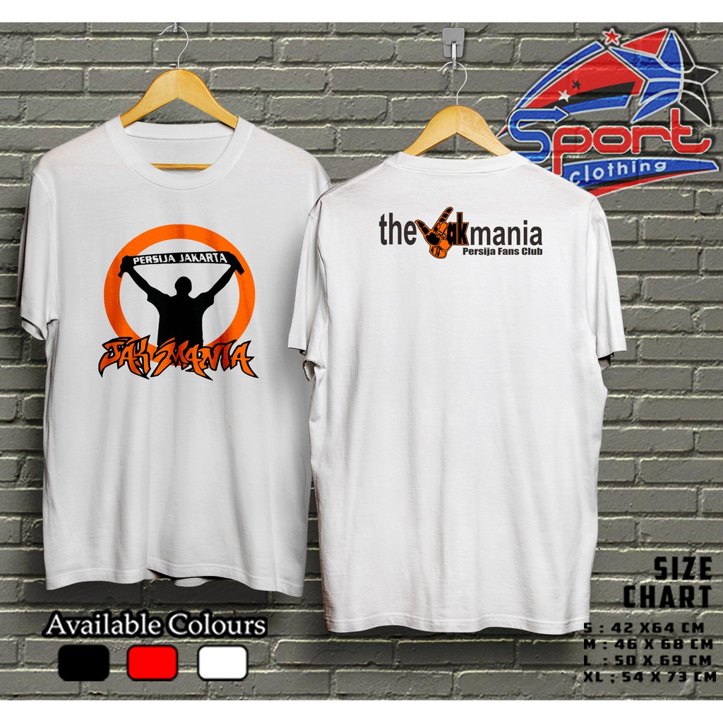 KAOS PERSIJA JAKARTANS CASUAL Shopee Indonesia