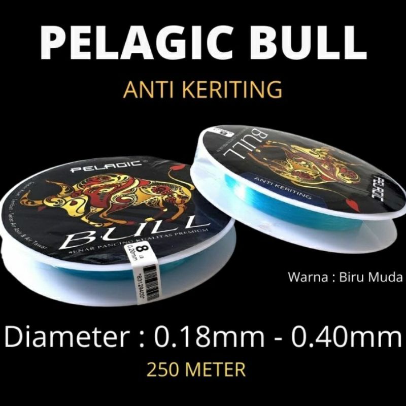Senar Pancing Pelagic Bull 250m