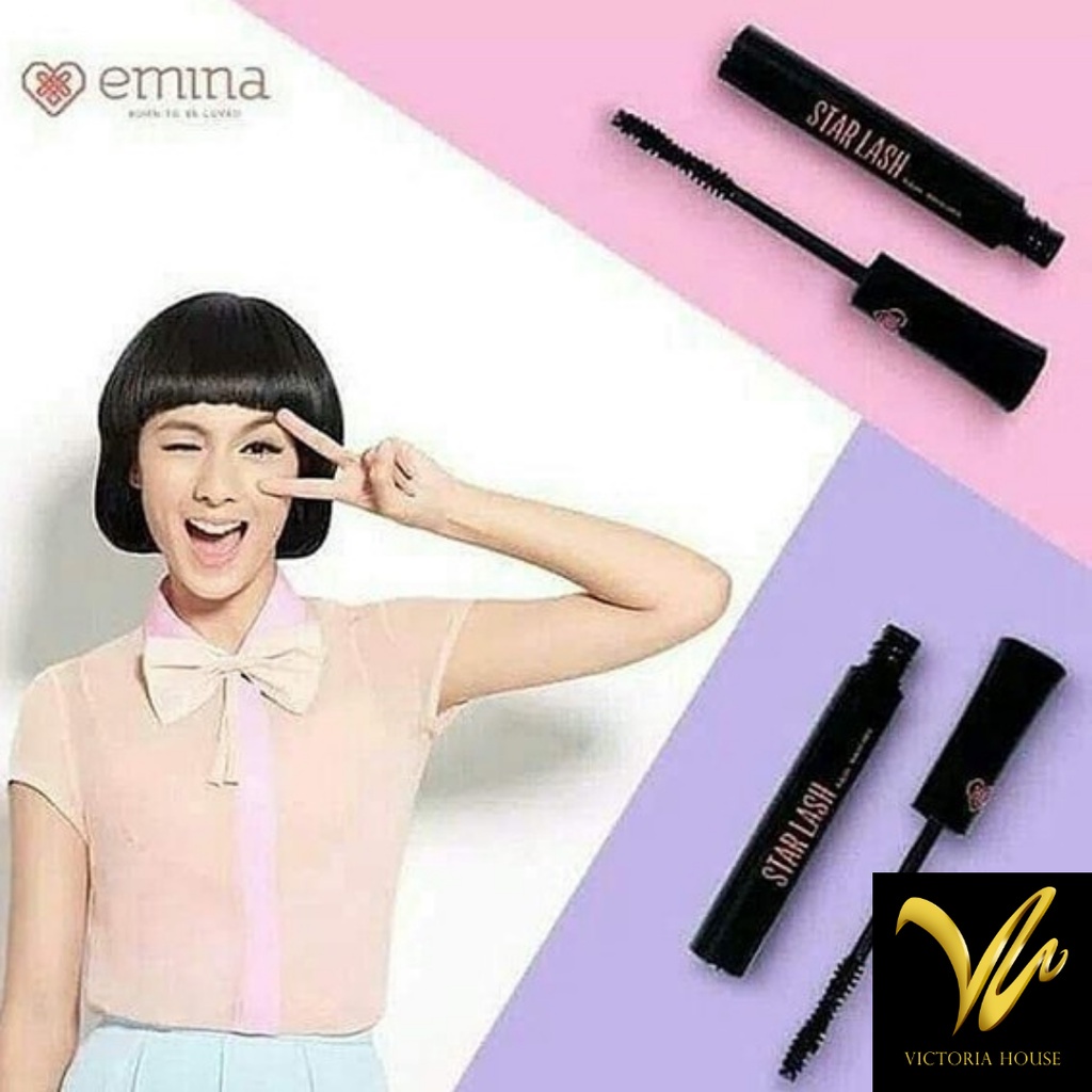 Emina Star Lash Aqua Mascara 5g eye maskara bulu mata (VC)