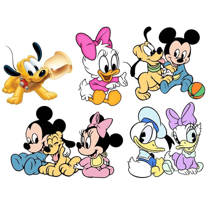 Kertas Cliparts - Disney Baby Design (19pcs)