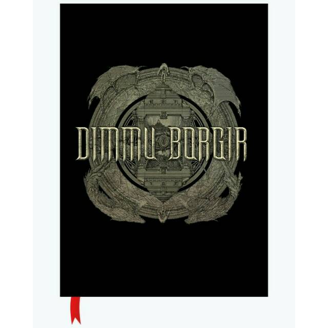 

buku hard cover agenda dan polos keren - Buku Notes - Notebook - Book of Rock - Dimmu Borgir