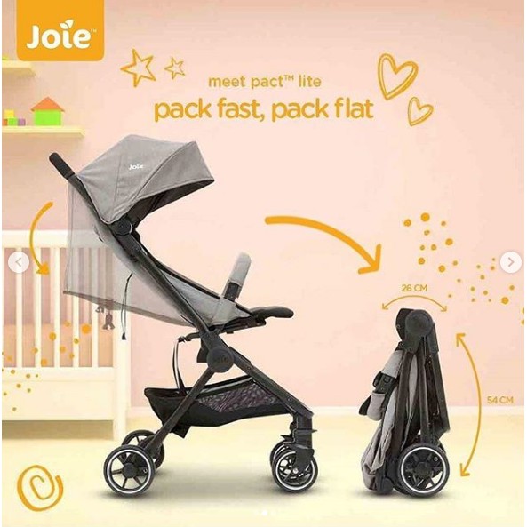 Makassar - Stroller Cabin Size Joie Pact Lite / Pact Pro Kereta Dorong Bayi