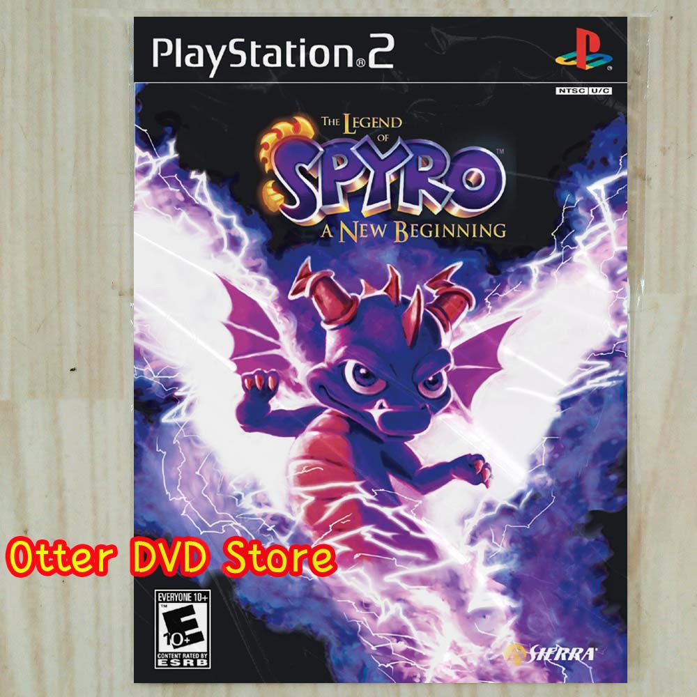 Kaset CD Game PS2 PS 2 The Legend of Spyro - A New Beginning
