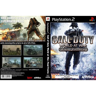 Kaset Ps2 GameCall Of Duty World At War