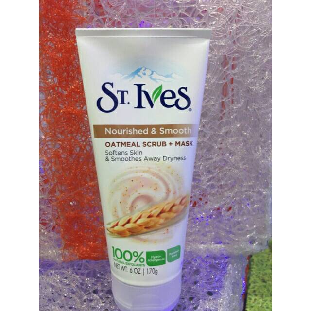 ST.Ives Nourshed & smooth oat meal scrub + mash 170g