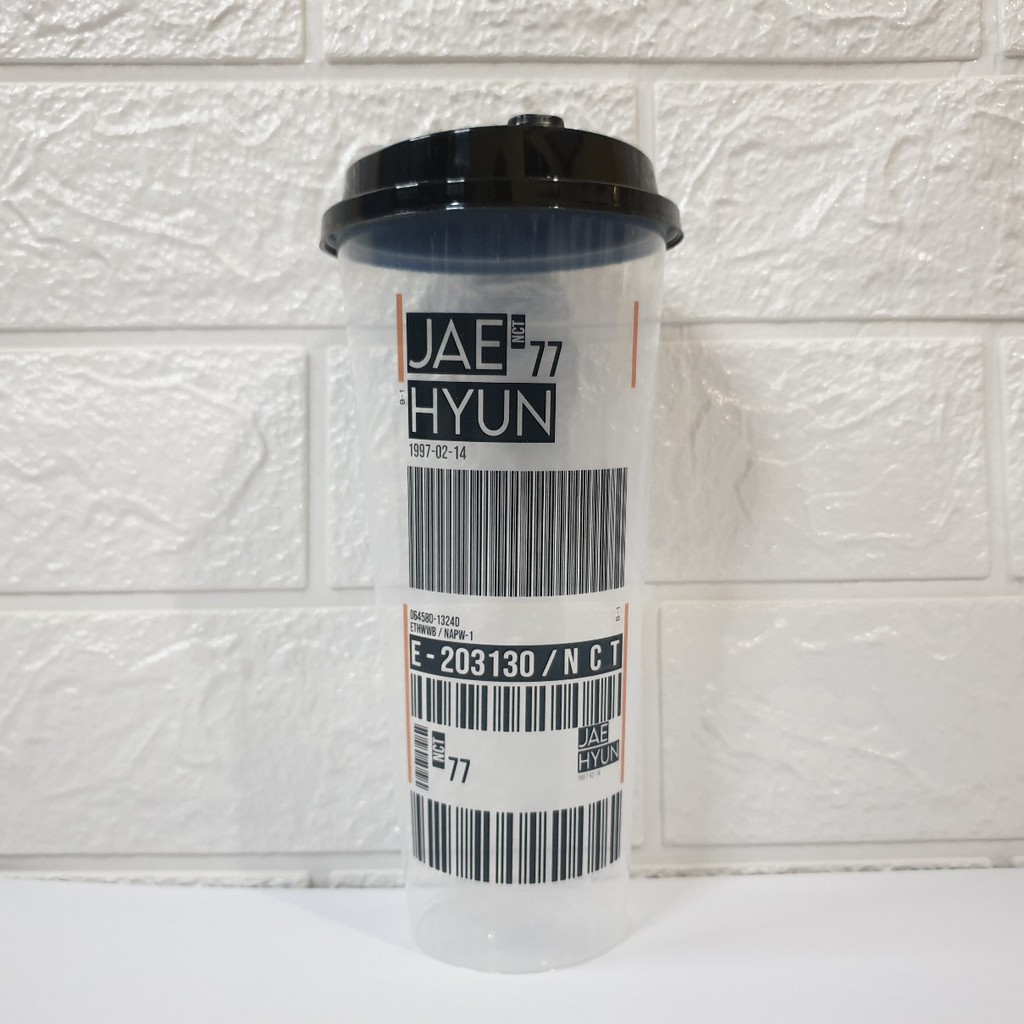 [ MHN BACA DESKRIPSI PRODUK ] Reusable Cup edisi BARCODE NCT (READYSTOK)