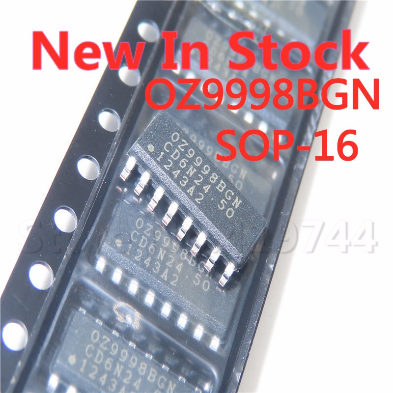 1pc Ic / chip OZ9998BGN OZ9998 SOP-16 SMD LCD Tegangan Tinggi