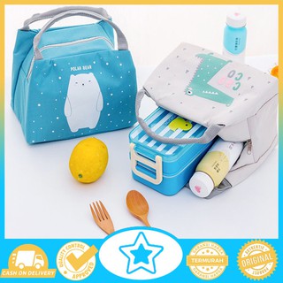 [ 1 KG = 13] SG 288 Tas Bekal Anak Karakter Lucu Cooler