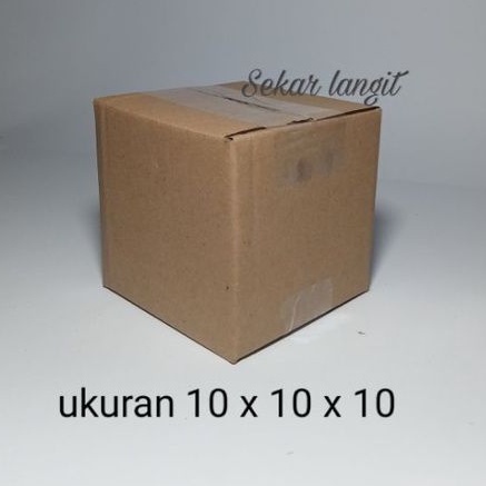 

kardus packing ukuran 10x10x10