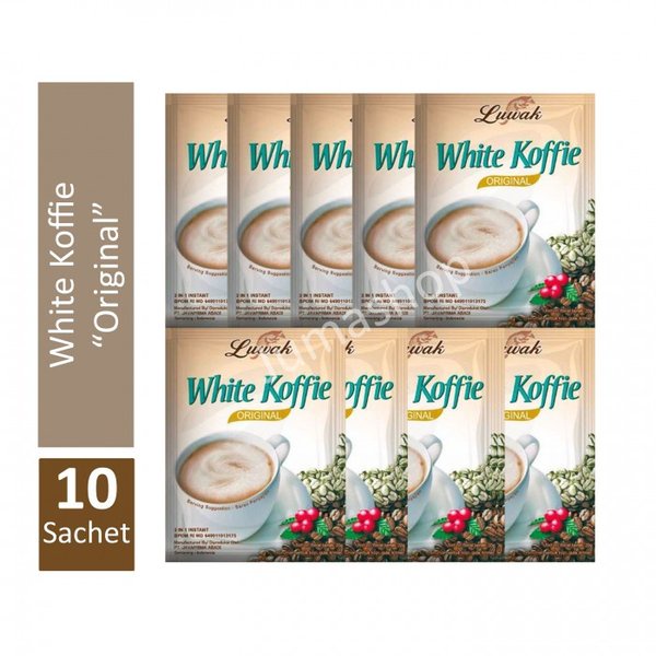 

Luwak white koffie 1 renceng isi 10 sachet