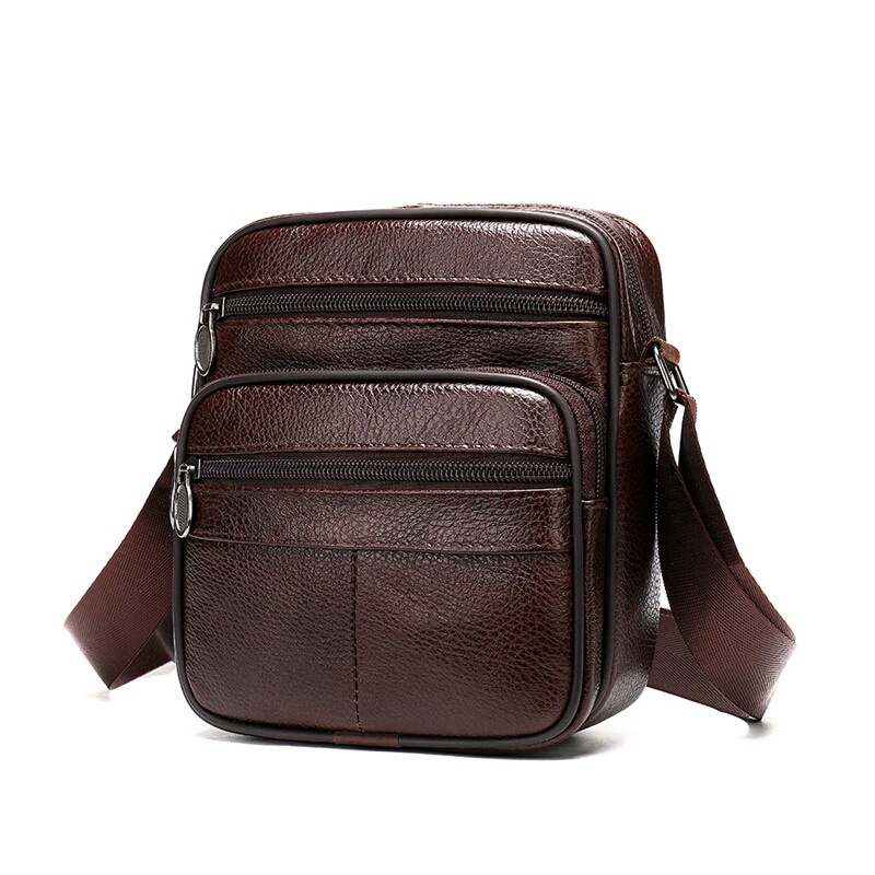 Tas Kulit Pria - Tas Kulit Pria Original - Tas Kulit Asli - Tas Kulit Selempang Pria - Tas Kulit Asl