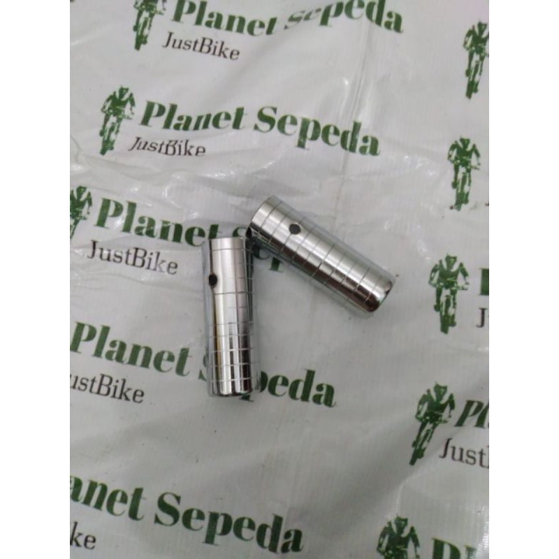 Jalu Sepeda BMX Jumbo Model Flat Chrome