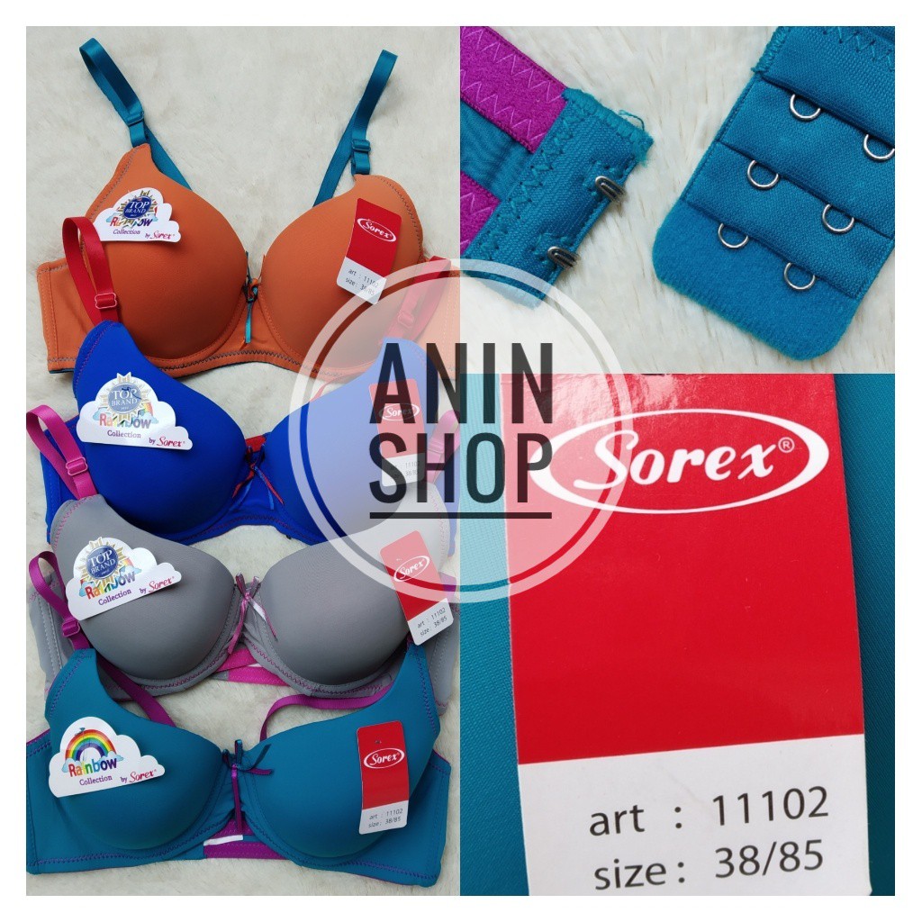 BH SOREX 11102 | BRA Busa + Kawat Kancing Dua | BH WANITA DEWASA | BH SOREX