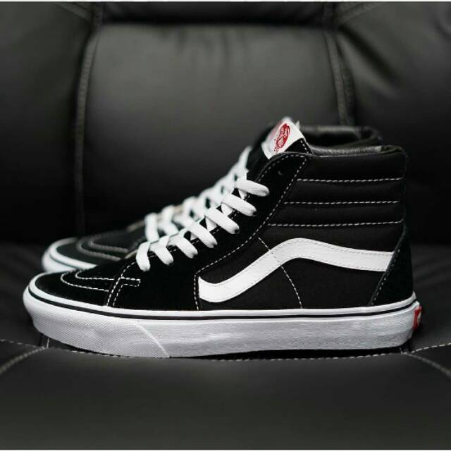 vans sk8 hi black indonesia