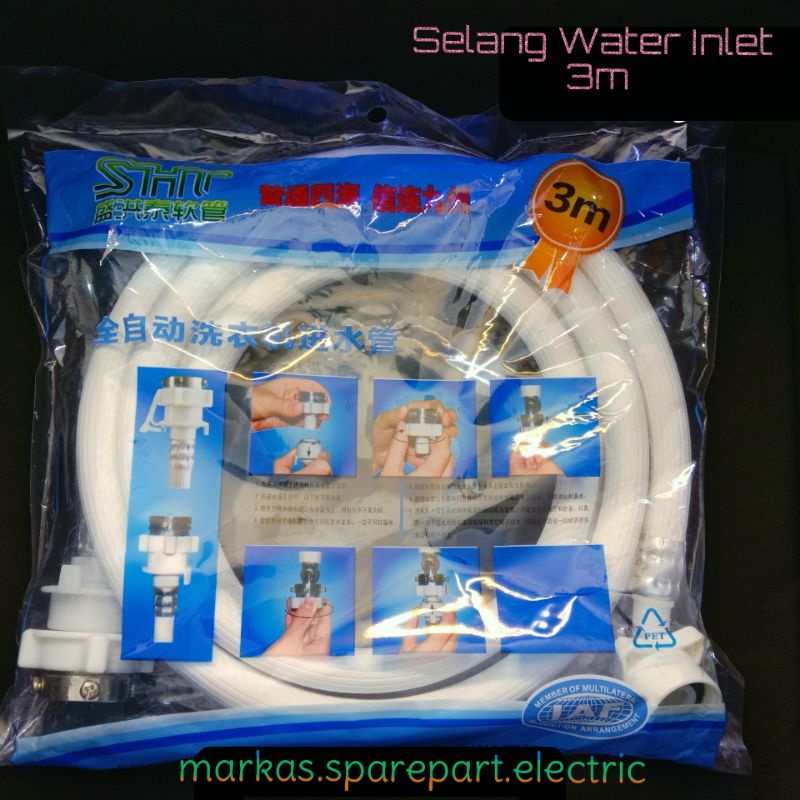 Selang Water Inlet Mesin Cuci  1 Tabung [3 meter]
