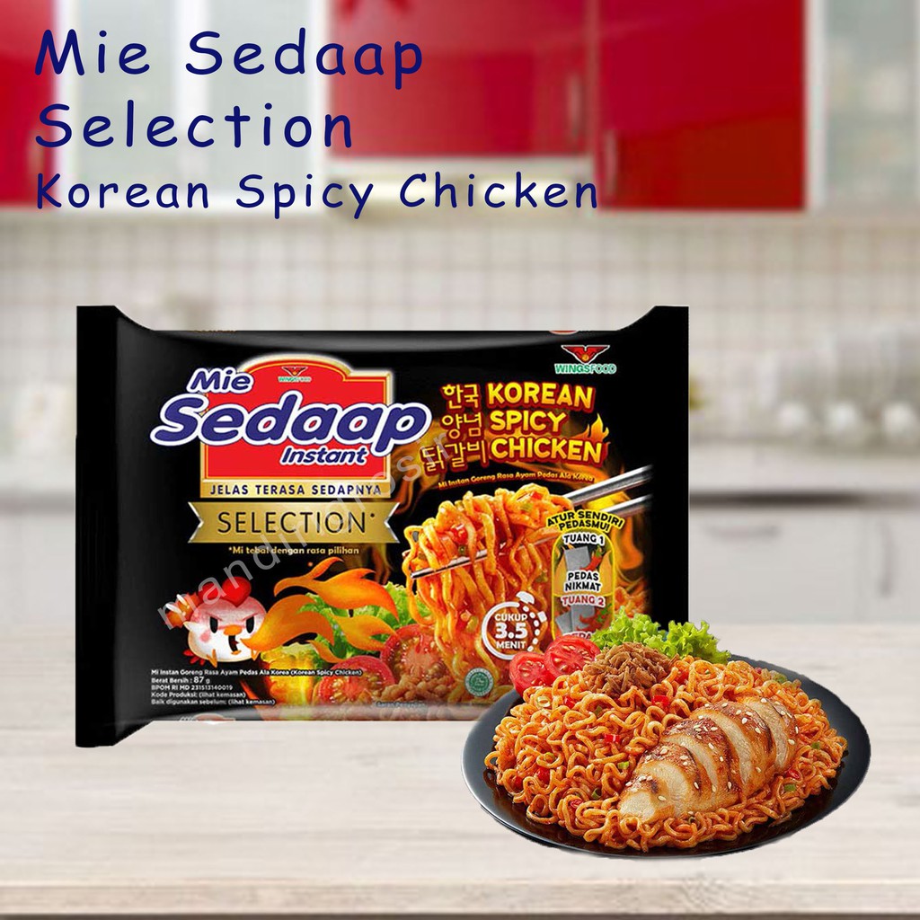Mie Sedaap * Korean Spicy Chicken * Selection * 87g