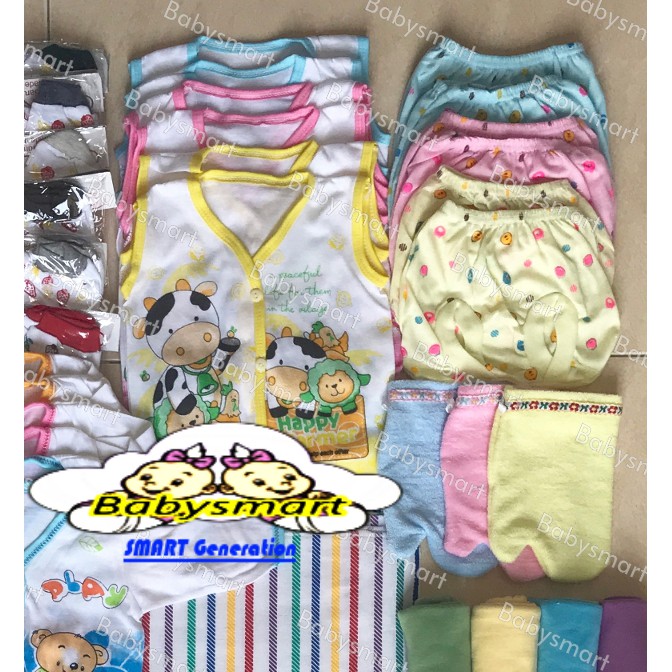 BABYSMART - Paket Hemat Perlengkapan Bayi Baru Lahir (New Born) Ekonomis PAKET MELODY 06