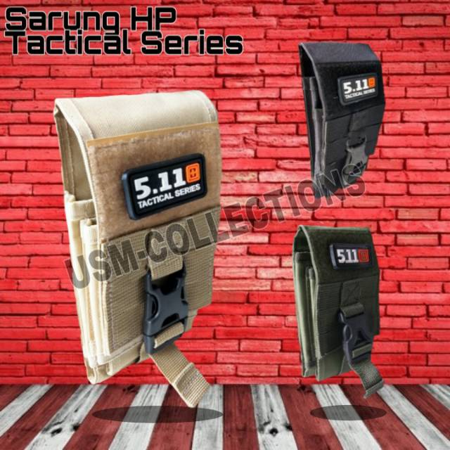Sarung hp 511 / sarung hp android / dompet hp double army / cellphone double 511 airsoft outdoor