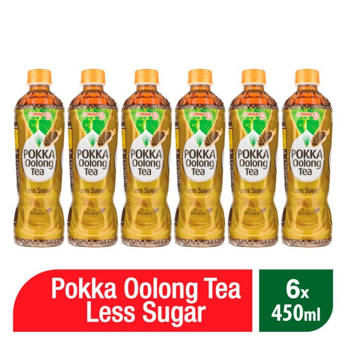 

(BISA COD) Pokka Oolong Tea - 450 ML ( 6 Pcs )