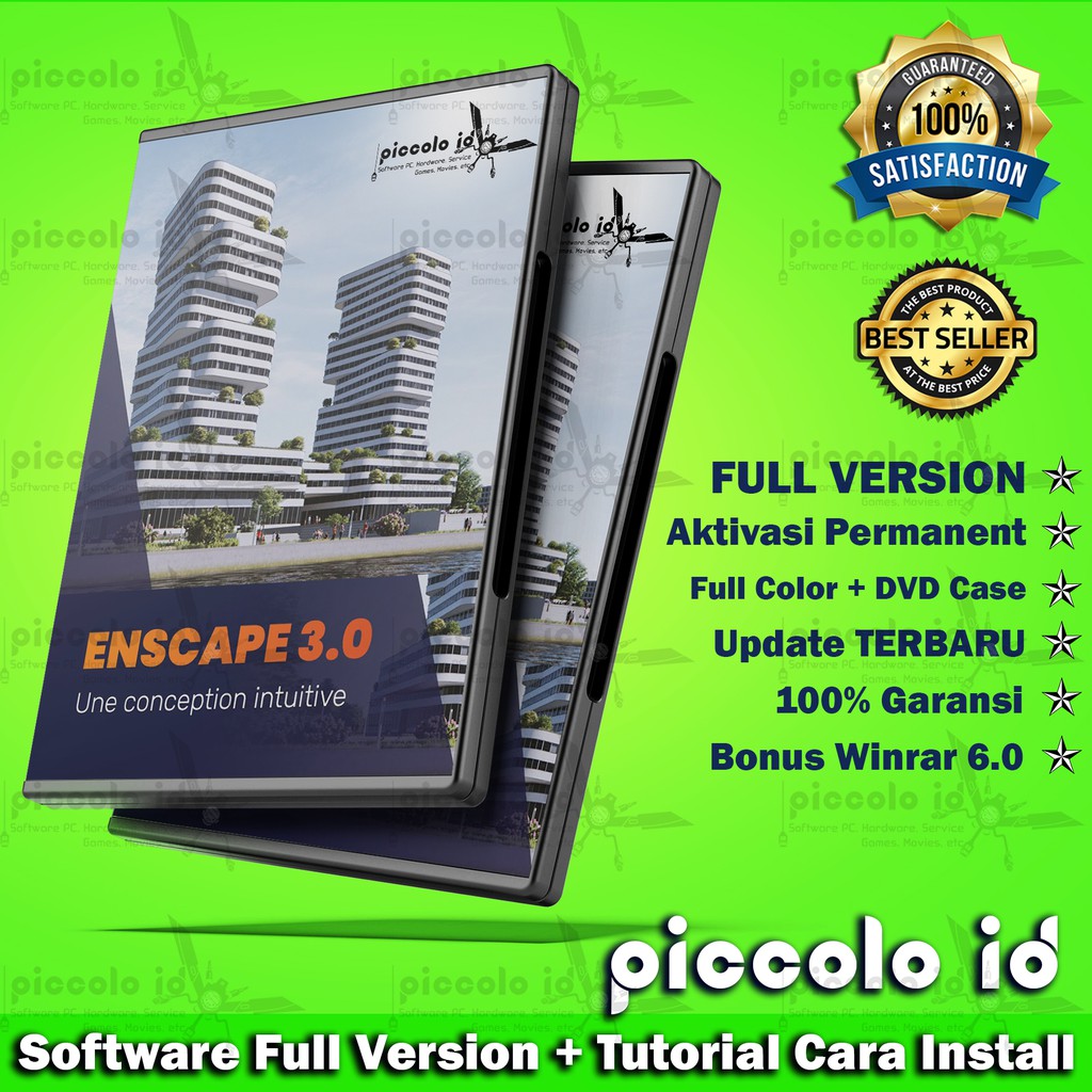 ENSCAPE 3D 3.0 + Asset Library Full Version bonus SketchUp 2021