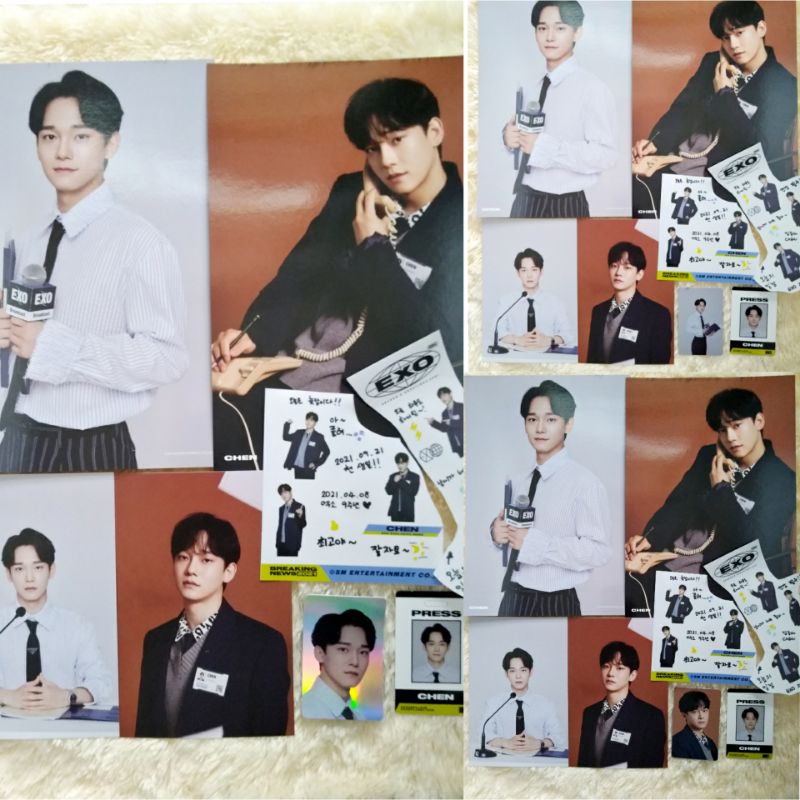 EXO SEASON GREETINGS 2021 SG 21 BENEFIT ALADIN WITHDRAMA HOTTRACKS PHOTOCARD PC