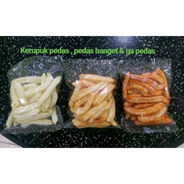 

Kerupuk pedas cg kecil