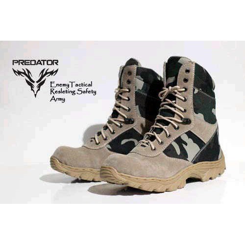 sepatu delta predator safety army model new original