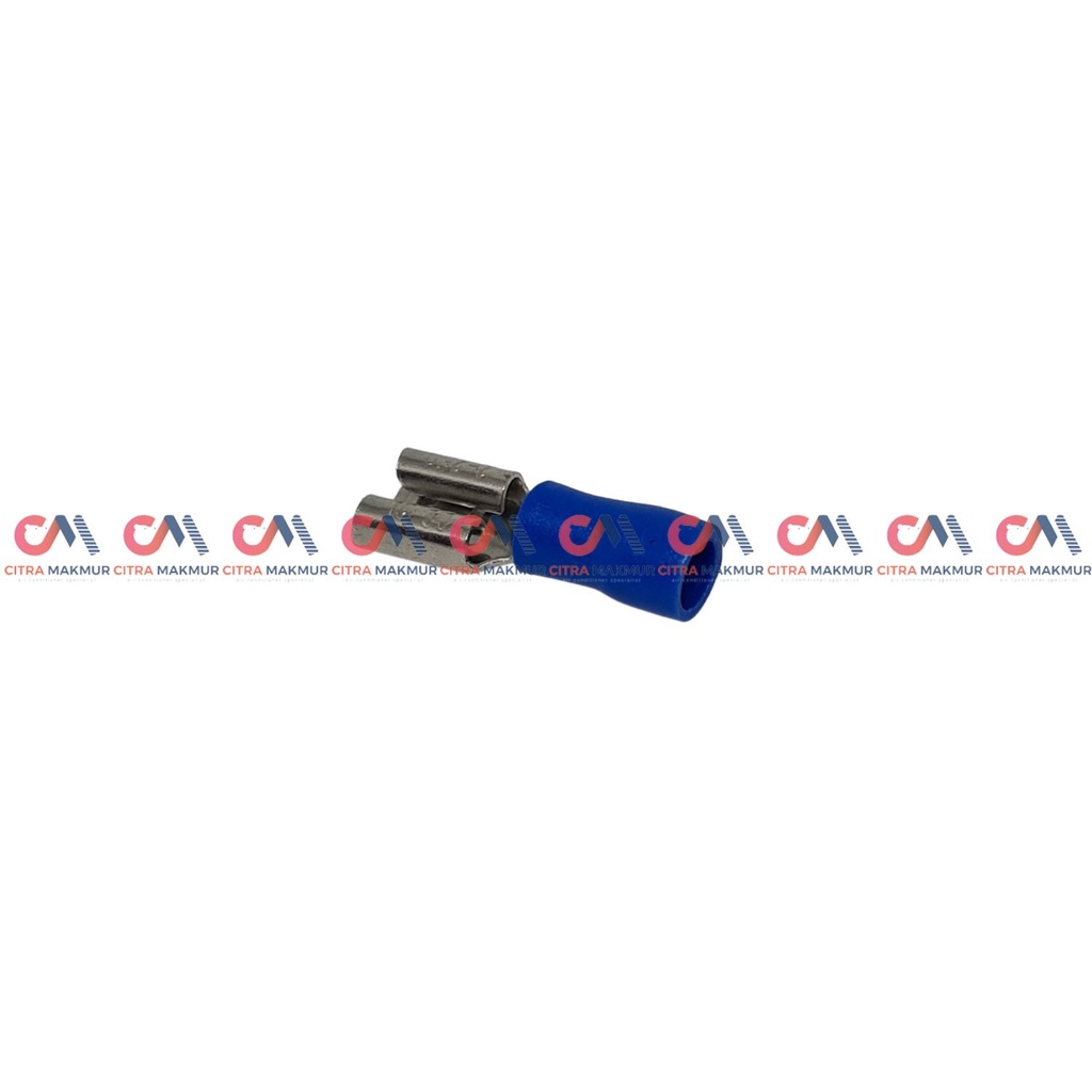 Sekun Biru 4mm Kompresor AC Terminal connector konektor Kabel Air conditioner Kulkas KapasitorFDD2 25 250