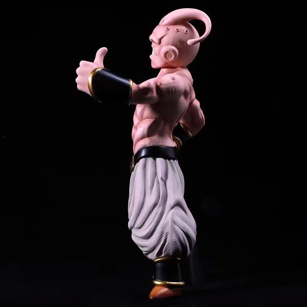 Mainan Action Figure Model Anime Dragon Ball Z GK Give The Thumbs-up Majin Buu 25cm Bahan PVC Untuk Hadiah Anak