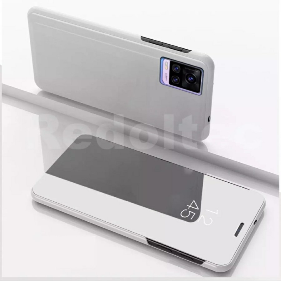 Flip case vivo V20 2020 Clear View Standing Mirror Cover