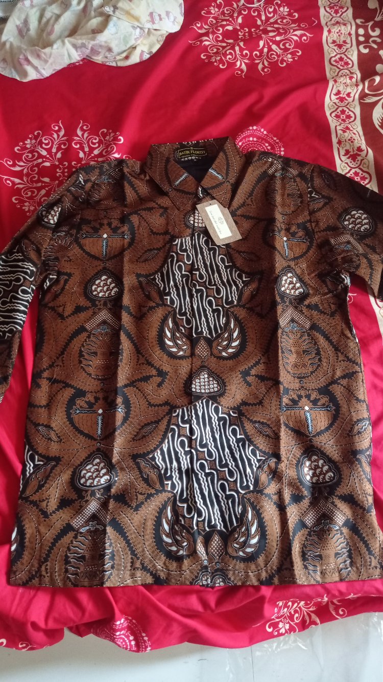 Giandra Kemeja Batik Pria Full Furing Bahan Katun Primisima