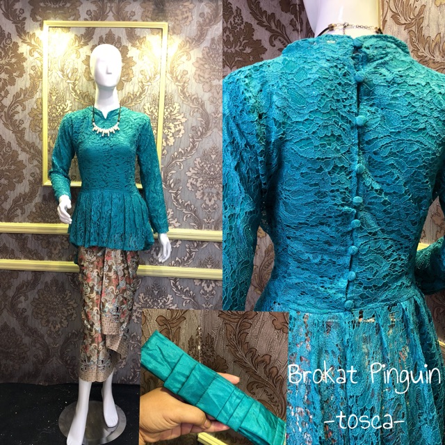 KEBAYA BROKAT PINGUIN WITH LILIT / KEBAYA MODERN / KEBAYA WISUDA