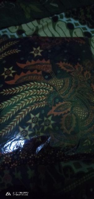 2501 Couple Batik Gamis Batik Cewek Batik Muslim Syari Seragam Batik Kerja Modis Katun Coklat Cantik