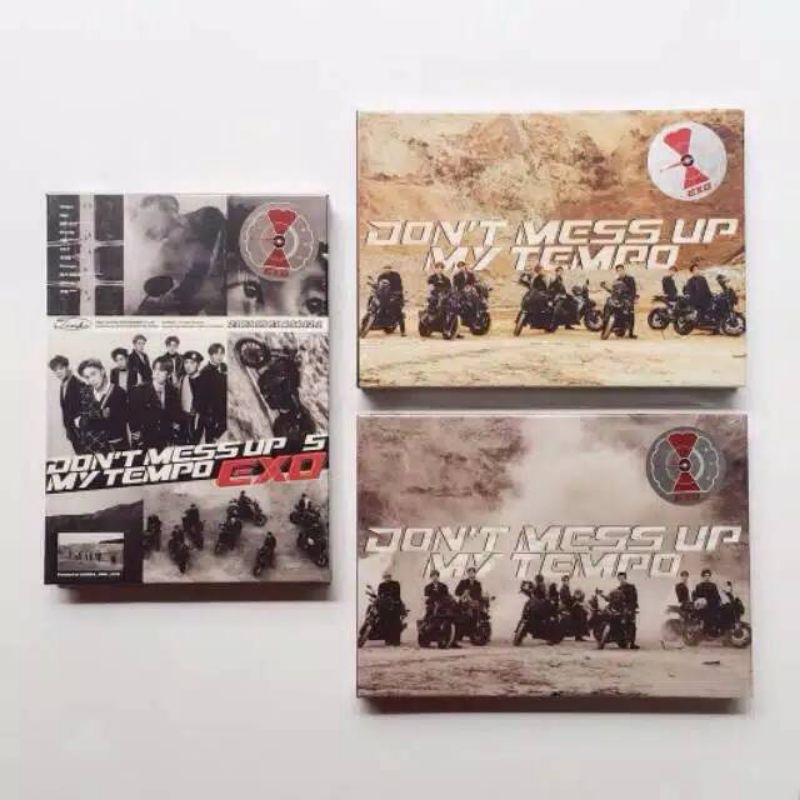 (FULLSET) ALBUM EXO DONT MISS UP MY TEMPO /DMUMT UNSEALED OFFICIAL