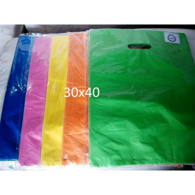 Plastik pond oval plong 25 x 35cm 30 x 40 cm satuan untuk online shop atau toko offline