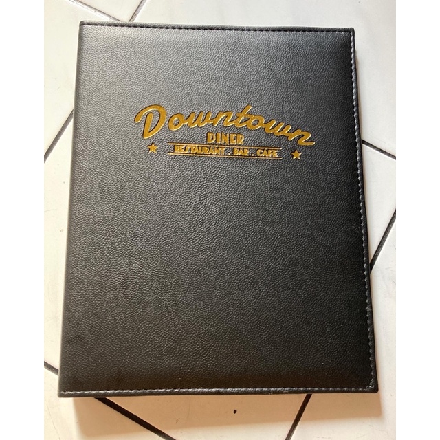 

buku menu empuk pakai busa