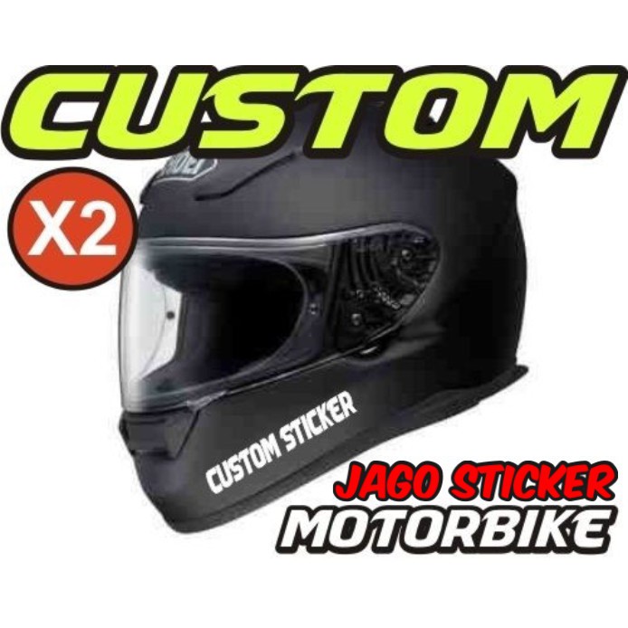 Custom Motorcycle Helmet Stickers | Custom Motorcycle