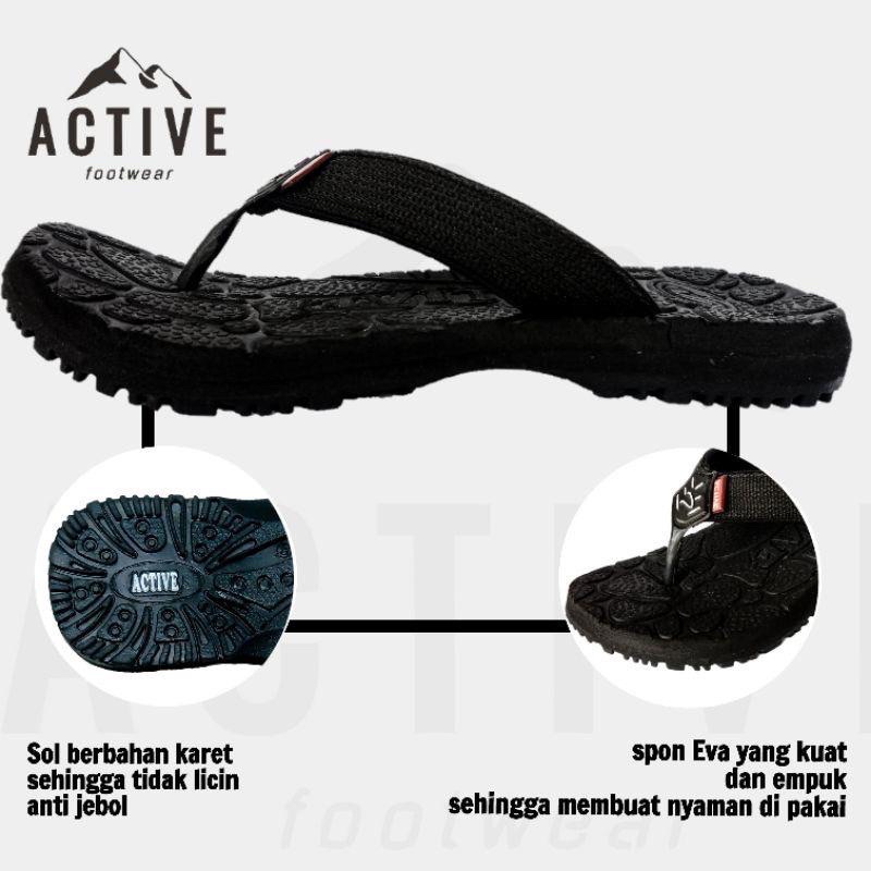 SANDAL GUNUNG ACTIVE OUTDOOR SENDAL JAPIT PRIA WANITA CASUAL HIKING