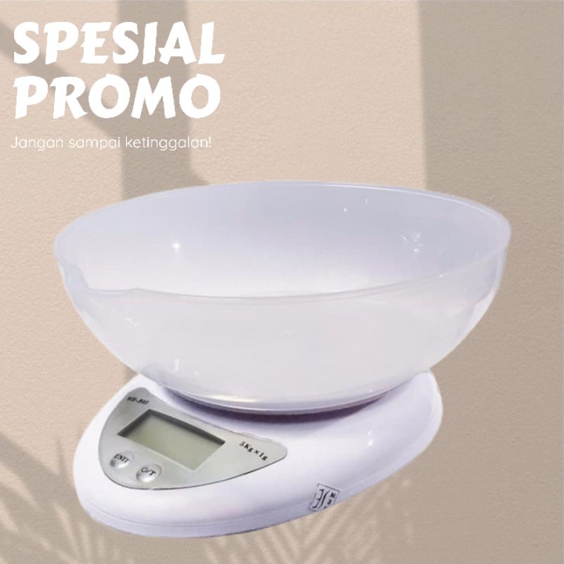 TIMBANGAN DAPUR DIGITAL MANGKOK / Timbangan kue Digital