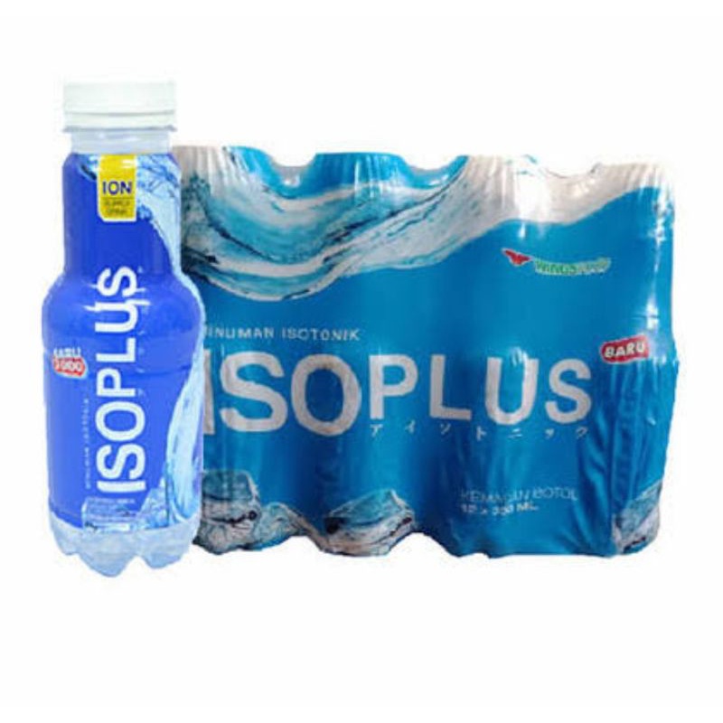 

12 PCS MINUMAN ISOPLUS 350 ML