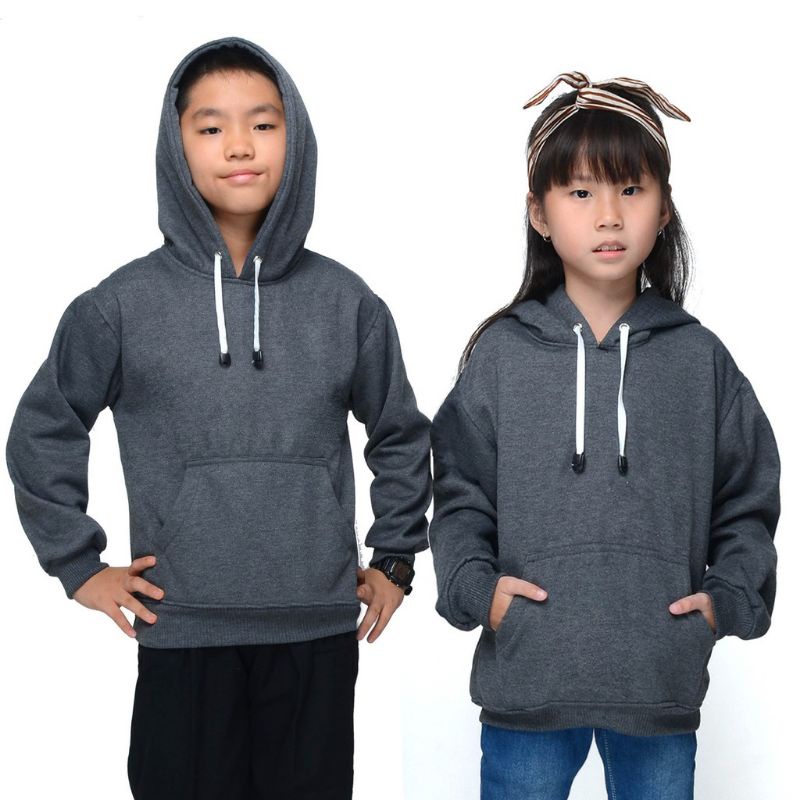 (HOODIE KIDS) HOODIE ZIPPER POLOS ANAK FLEECE 5-12 TH // HOODIE ANAK FLEECE