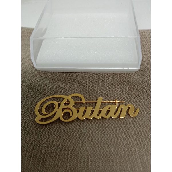 BROS NAMA PIN NAMA BROS HIJAB COSTUME NAMA LAPIS EMAS