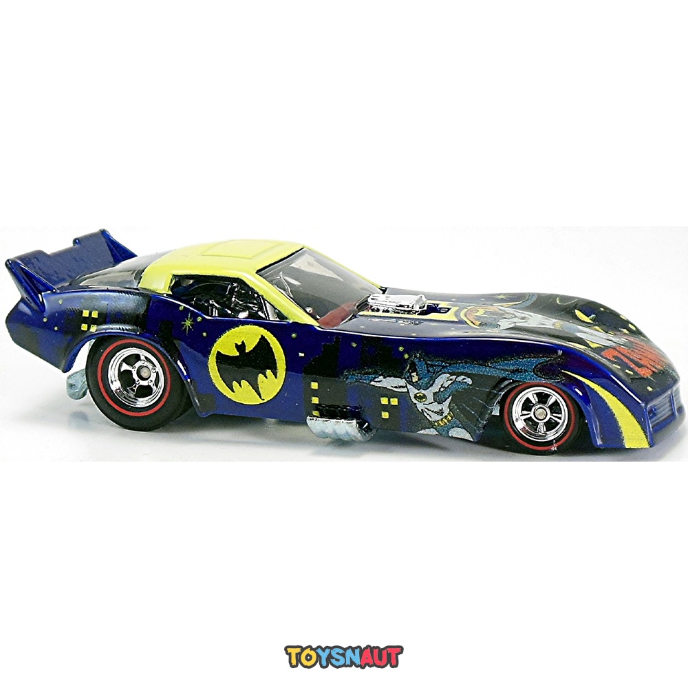HW Hotwheels Hotwheels 78 Corvette Funny Car Batman TV Series Diecast