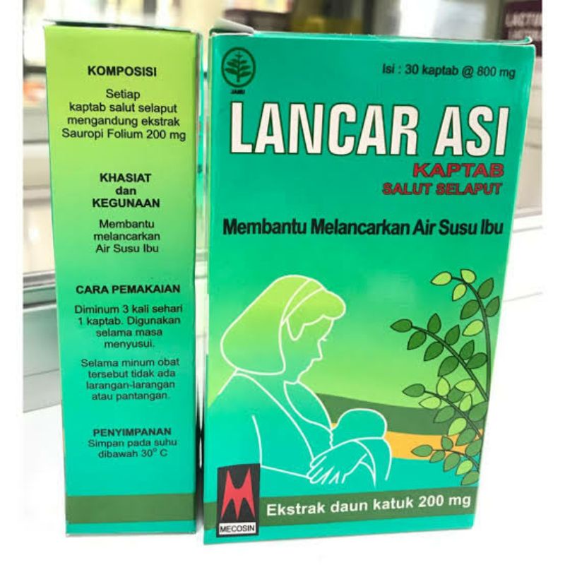 Lancar ASI/ ekstrak daun katuk/ pelancar asi