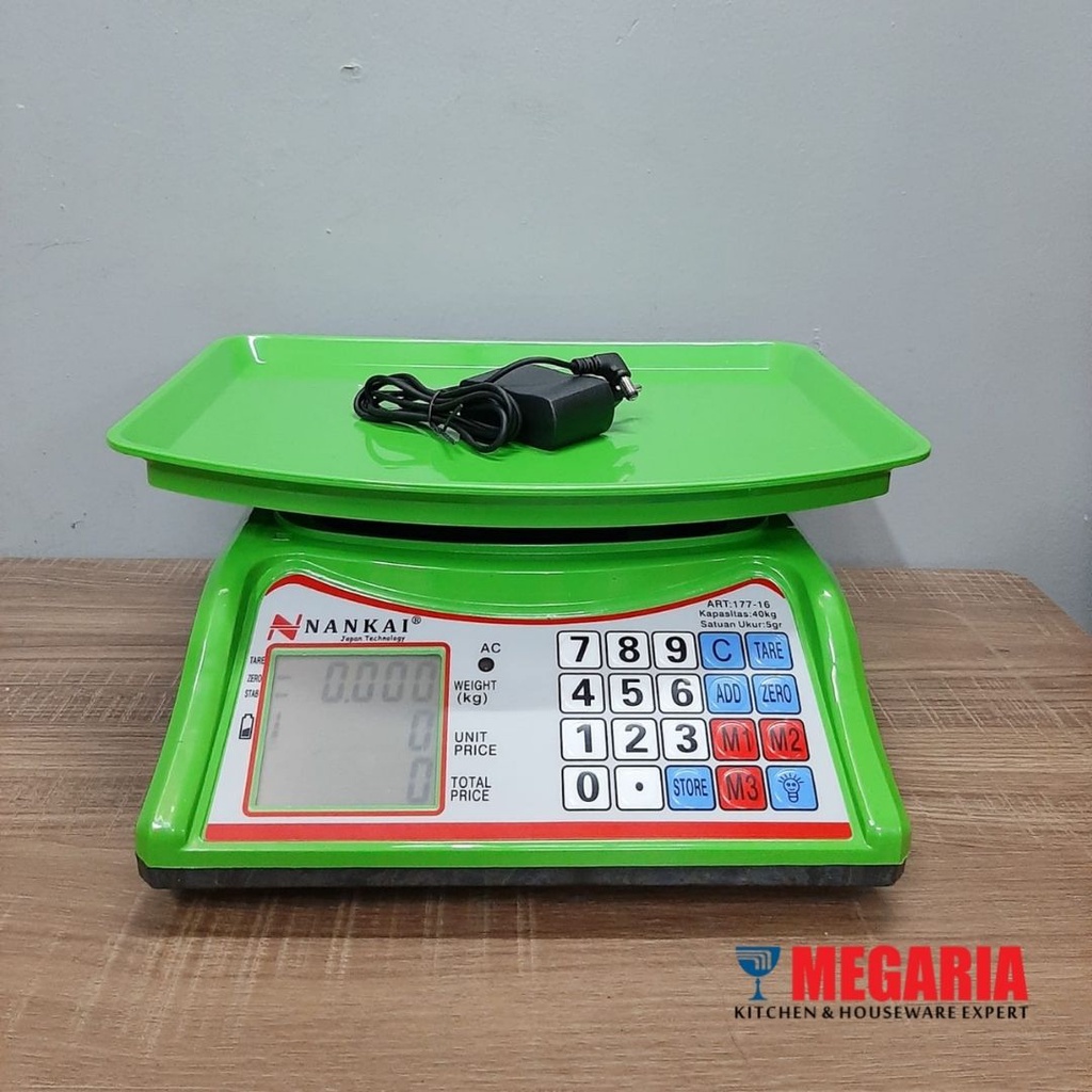 Timbangan Digital NANKAI 40kg/Timbangan Buah dan Sayur